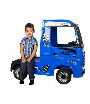COCHE Mercedes Actros, azul, 4 MOTORES, RC INDA103-LEG-6950239